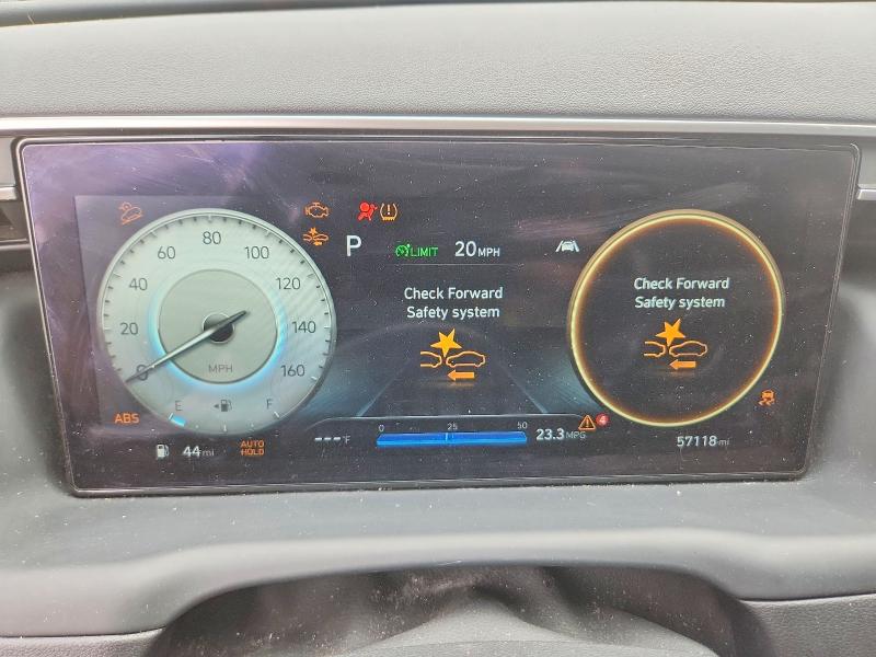 2022 Hyundai Santa cruz VIN 5NTJCDAE3NH019974 COPART salvage auction — FRONT END, Id - Salvage Certificate Of Title, sold $200 on 2026-07-28 (photo 9)