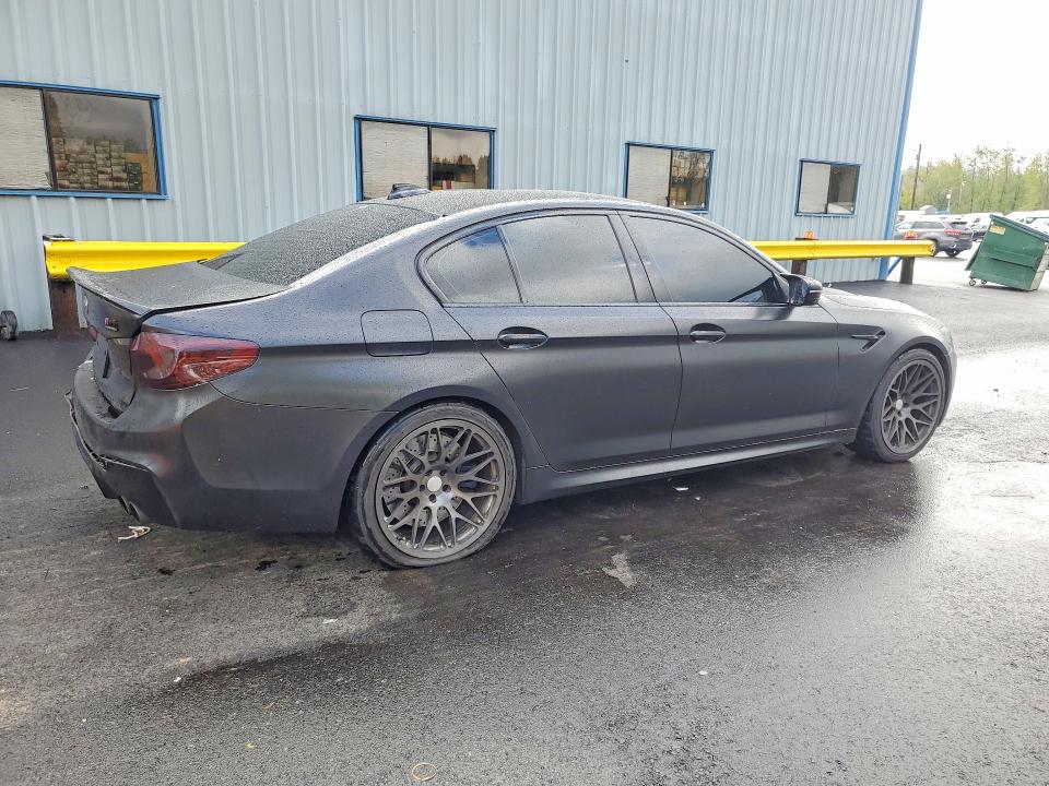 2019 BMW M5 VIN WBSJF0C59KB448442 COPART salvage auction — REAR END, Salvage Title, sold $20,200 on 2026-07-22 (photo 3)