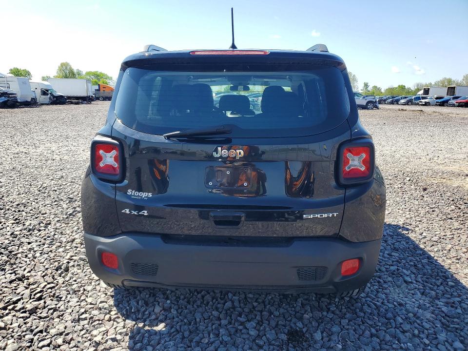 2018 Jeep VIN ZACCJBAB6JPH36247 COPART salvage auction — HAIL, In - Cert Of Title-Salvage Title, sold $2,250 on 2026-08-18 (photo 6)
