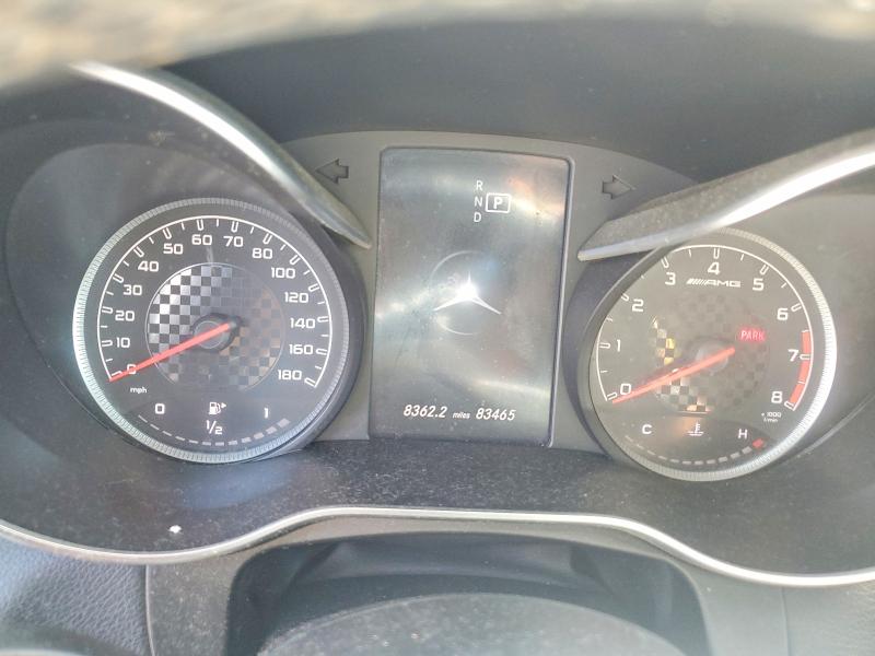 2021 Mercedes-benz Glc VIN W1N0J6EB8MF948023 COPART salvage auction — FRONT END, Nc - Salvage Certificate Of Title, sold $9,800 on 2026-07-09 (photo 9)