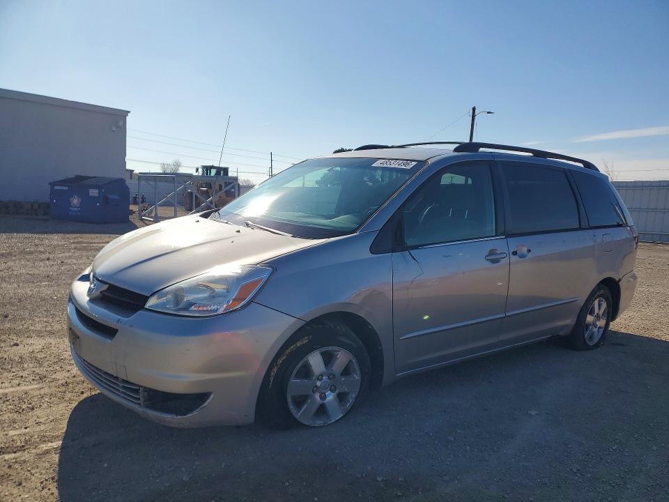 2005 Toyota Sienna VIN 5TDZA23C75S326565 COPART salvage auction — REAR END, IA - CERT OF TITLE-SALVAGE TITLE, sold $550 on 2026-07-08 (photo 1)