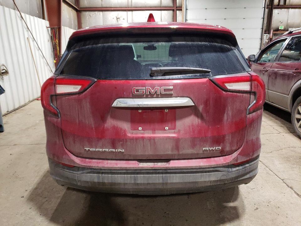 2023 Gmc Terrain VIN 3GKALTEG3PL264141 COPART salvage auction — FRONT END, Ak - Bill Of Sale- Salvage, sold $6,500 on 2026-07-28 (photo 6)