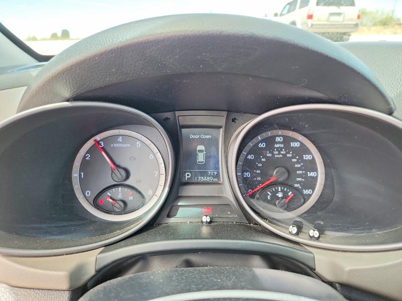 2015 Hyundai Santa fe VIN 5XYZTDLB1FG292697 COPART salvage auction — FRONT END, Co - Salvage Title, sold $1,750 on 2026-07-13 (photo 9)