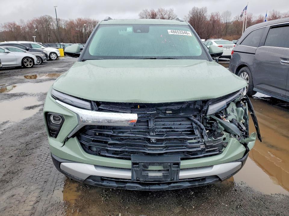 2025 Chevrolet Trailblazer VIN KL79MRSL5SB136054 COPART salvage auction — FRONT END, Ri - Certificate Of Title, sold $14,900 on 2026-07-27 (photo 5)