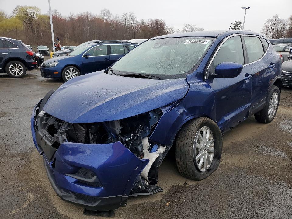 2022 Nissan Rogue sport VIN JN1BJ1AW4NW479318 COPART salvage auction — FRONT END, Ct - Certificate Of Title, sold $4,500 on 2026-07-21 (photo 1)