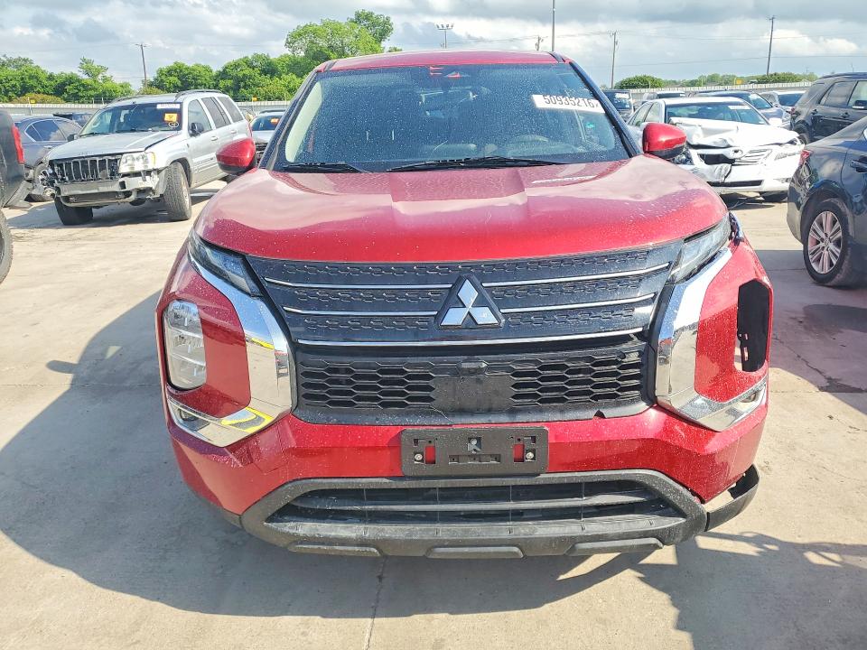 2022 Mitsubishi Outlander VIN JA4J3TA88NZ032581 COPART salvage auction — FRONT END, Tx - Certificate Of Title (P), sold $7,400 on 2026-07-28 (photo 5)
