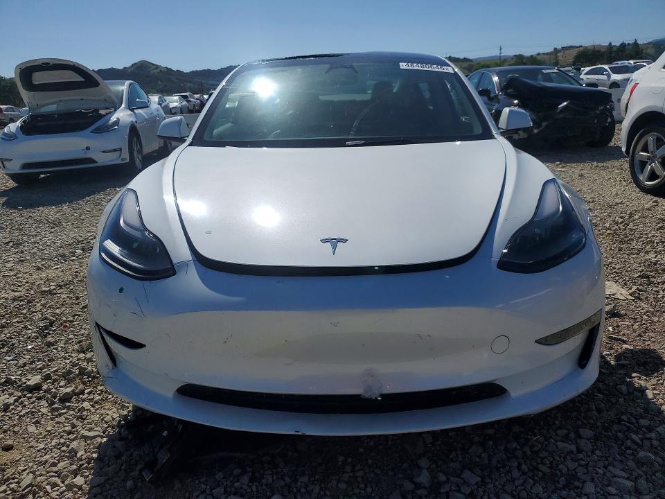 2023 Tesla Model 3 VIN 5YJ3E1EA9PF403024 COPART salvage auction — ROOF, Ca - Salvage Certificate, sold $7,100 on 2026-07-02 (photo 5)