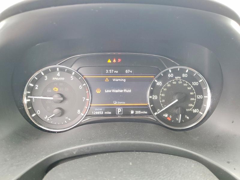 2020 Infiniti Qx80 VIN JN8AZ2NF3L9704653 COPART salvage auction — FRONT END, Tx - Salvage Vehicle Title, sold $6,300 on 2026-07-09 (photo 9)
