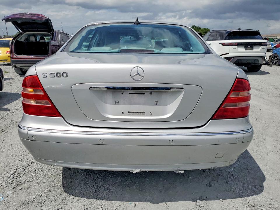 2000 Mercedes-benz S class VIN WDBNG75J8YA093477 COPART salvage auction — NORMAL WEAR, FL - CERTIFICATE OF TITLE (P), sold $650 on 2026-07-17 (photo 6)