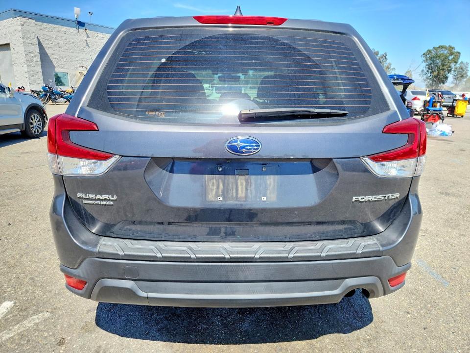2020 Subaru Forester VIN JF2SKAAC3LH418318 COPART salvage auction — FRONT END, Ca - Salvage Certificate, sold $3,750 on 2026-07-28 (photo 6)