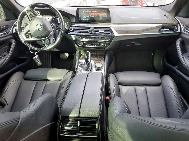 2019 BMW 5 series VIN WBAJA9C52KB399446 COPART salvage auction — FRONT END, Ca - Salvage Certificate, sold $10,800 on 2026-07-29 (photo 8)
