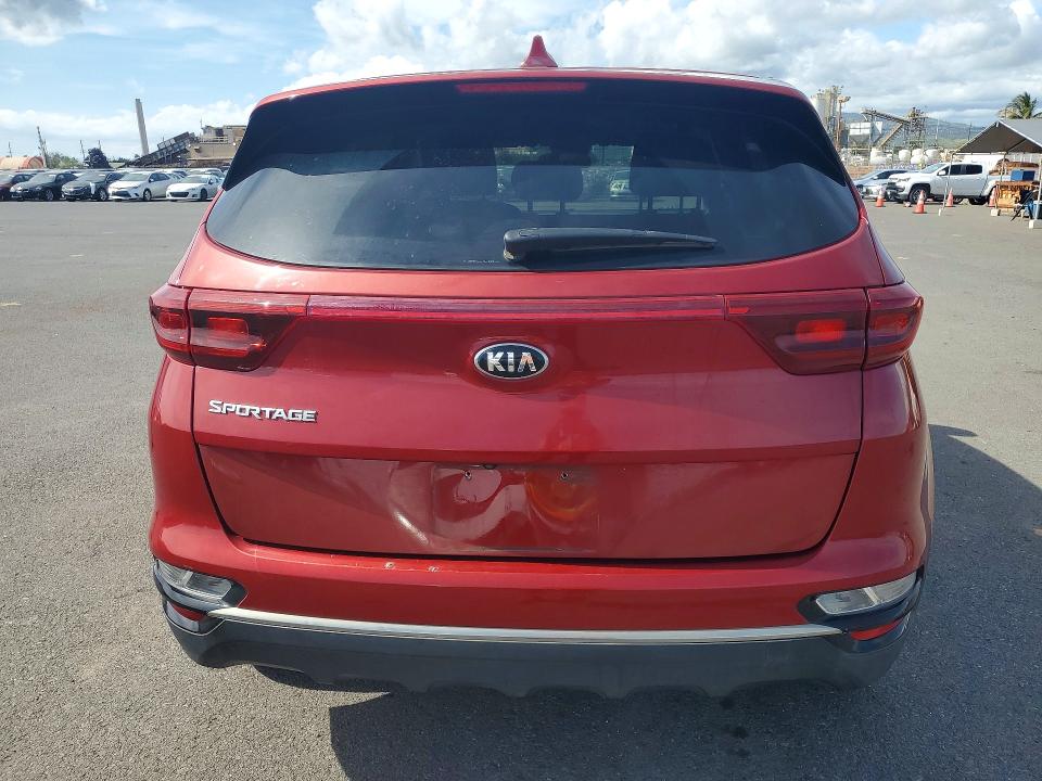 2020 Kia Sportage VIN KNDPM3ACXL7696021 COPART salvage auction — SIDE, HI - CERTIFICATE OF TITLE, sold $1,850 on 2026-07-27 (photo 6)