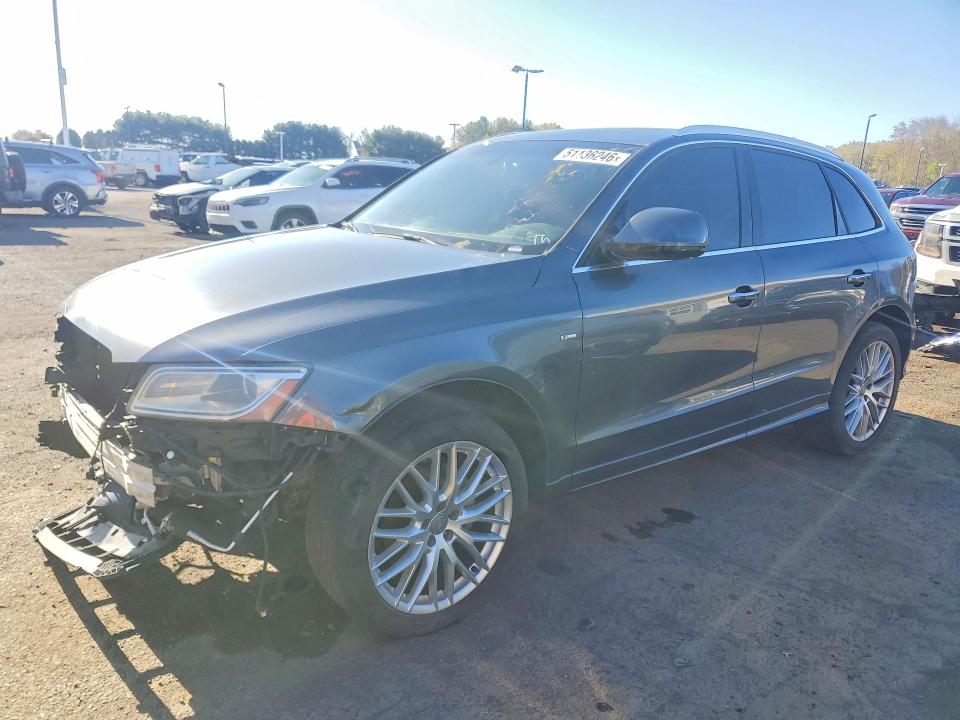 2017 Audi Q5 VIN WA1M2AFP0HA075089 COPART salvage auction — FRONT END, Ny - Certificate Of Title, sold $5,900 on 2026-07-02 (photo 1)