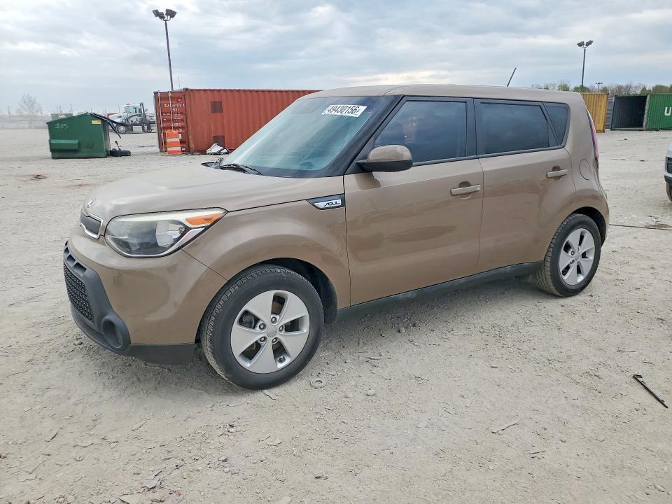 2015 Kia Soul VIN KNDJN2A20F7167461 COPART salvage auction — SIDE, Id - Salvage Certificate Of Title, sold $1,050 on 2026-07-31 (photo 1)