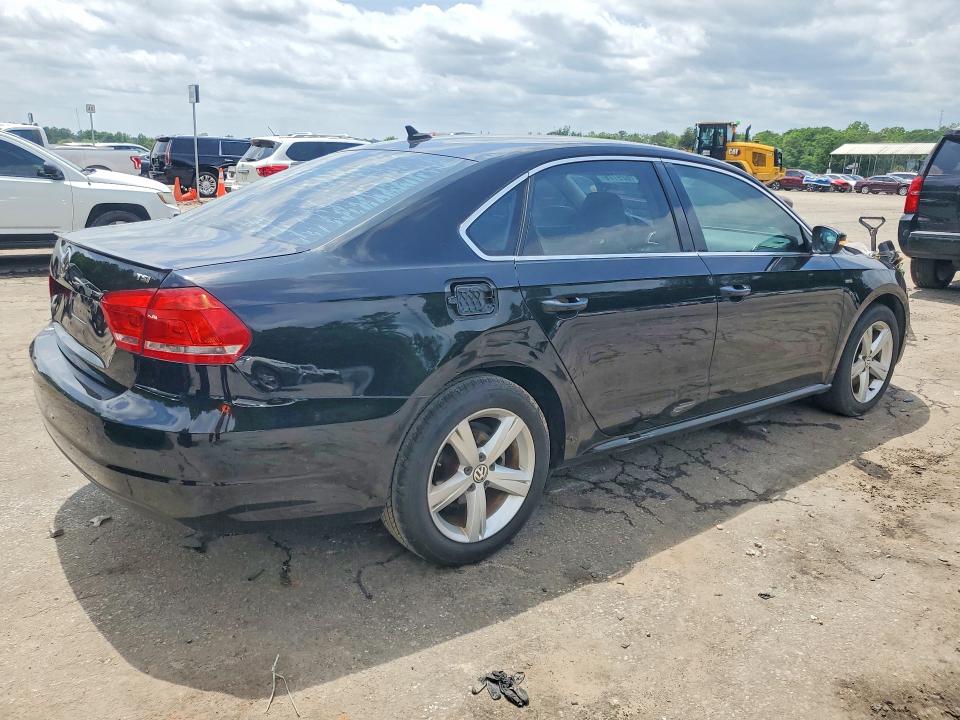 2015 Volkswagen Passat VIN 1VWAS7A38FC122058 COPART salvage auction — FRONT END, Ga - Certificate Of Title, sold $2,050 on 2026-07-09 (photo 3)