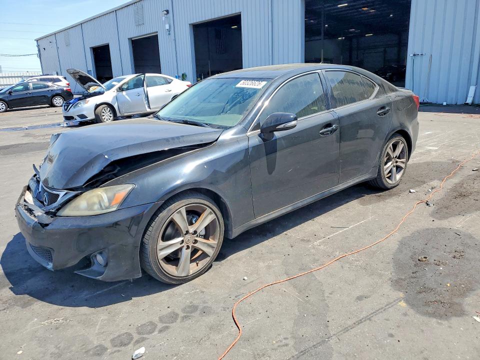 2013 Lexus Is VIN JTHBF5C22D5190134 COPART salvage auction — FRONT END, Ga - Cert Of Title-Salvage, sold $600 on 2026-07-08 (photo 1)