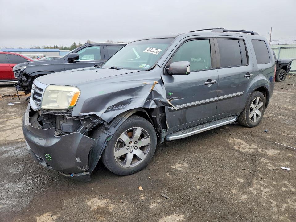 2012 Honda Pilot VIN 5FNYF4H96CB033781 COPART salvage auction — FRONT END, Pa - Certificate Of Salvage, sold $1,050 on 2026-07-02 (photo 1)