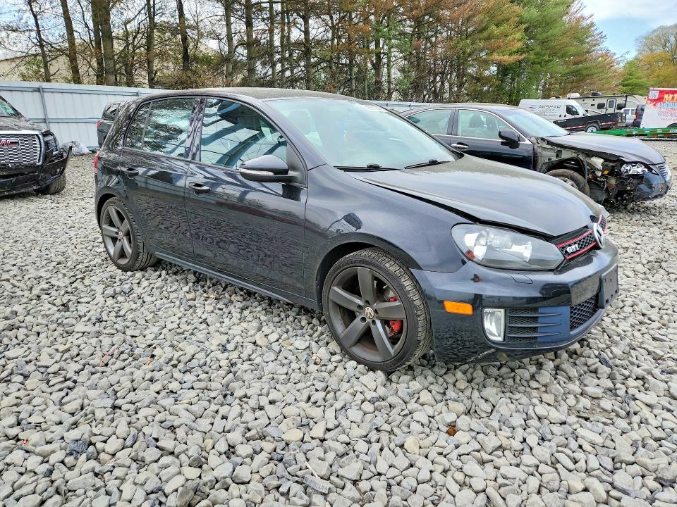2014 Volkswagen Gti VIN WVWGD7AJ3EW007404 COPART salvage auction — FRONT END, Nj - Cert Of Title-Salvage, sold $1,100 on 2026-07-29 (photo 4)