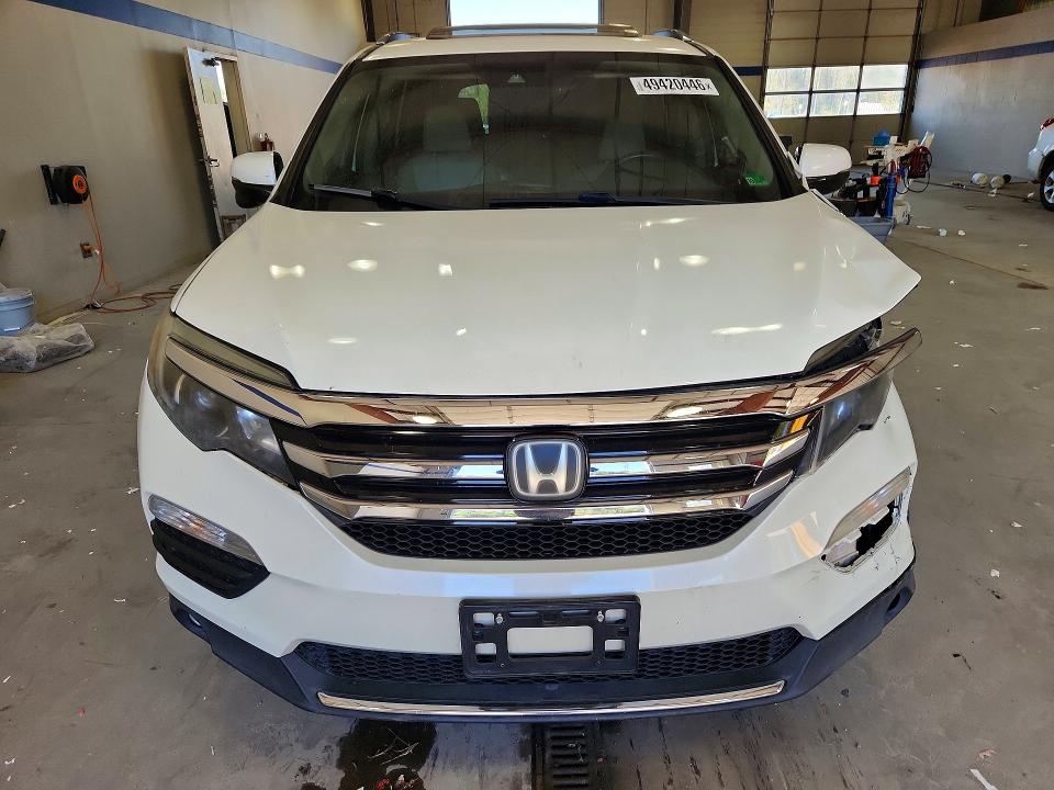 2016 Honda Pilot VIN 5FNYF6H99GB124528 COPART salvage auction — FRONT END, Va - Cert Of Title - Salvage, sold $3,550 on 2026-07-02 (photo 5)
