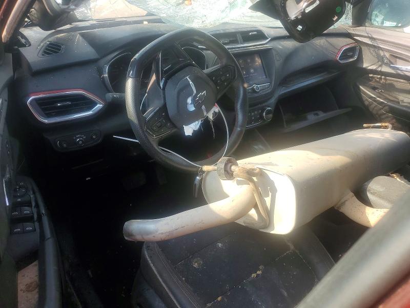 2022 Chevrolet Trailblazer VIN KL79MTSL1NB096685 COPART salvage auction — FRONT END, TX - CERTIFICATE OF TITLE, sold $150 on 2026-07-28 (photo 8)