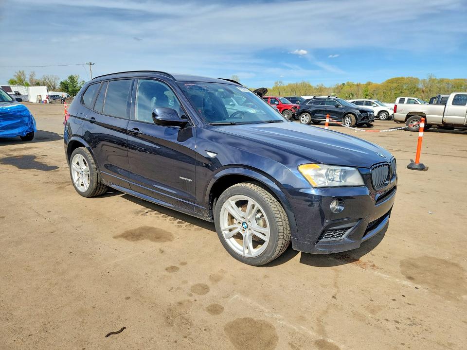2013 BMW VIN 5UXWX7C51DL981562 COPART salvage auction — REAR END, CT, sold $2,000 on 2026-07-14 (photo 4)