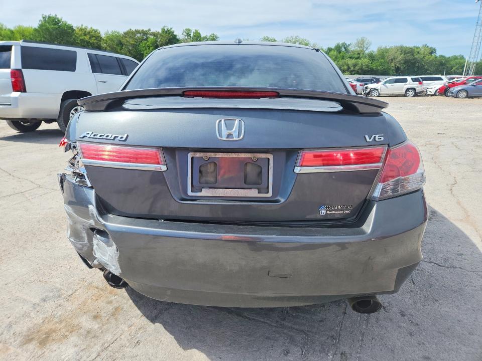 2012 Honda Accord VIN 1HGCP3F86CA027923 COPART salvage auction — FRONT END, Salvage Title, sold $275 on 2026-07-09 (photo 6)