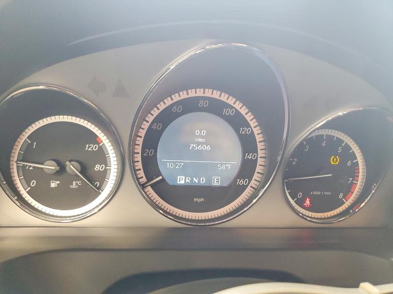 2011 Mercedes-benz C-klasse VIN WDDGF8BB5BR149048 COPART salvage auction — HAIL, Il - Salvage Certificate, sold $2,900 on 2026-08-18 (photo 9)