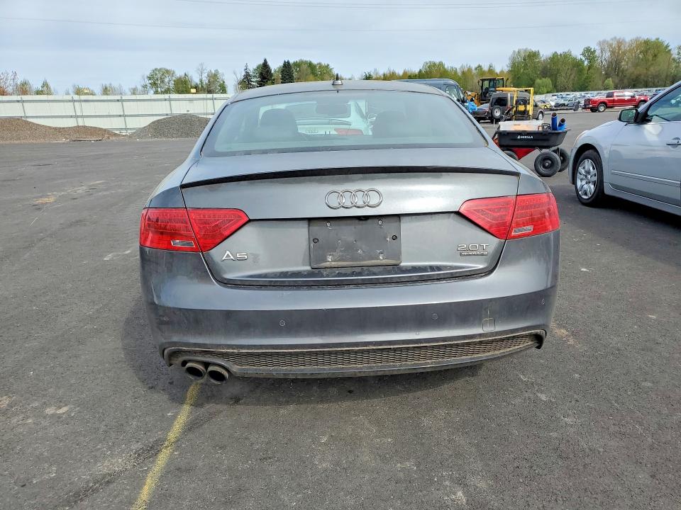 2017 Audi A5 VIN WAUD2AFR2HA000818 COPART salvage auction — FRONT END, OR - SALVAGE TITLE CERTIFICATE, sold $4,450 on 2026-07-06 (photo 6)