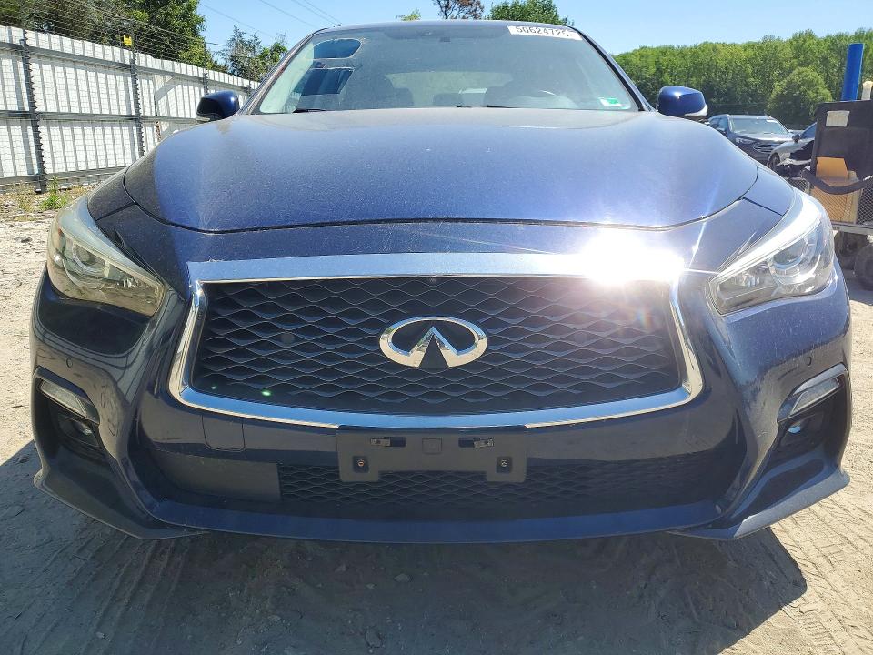 2019 Infiniti Q50 VIN JN1EV7AR2KM592349 COPART salvage auction — REAR END, Va - Cert Of Title - Salvage, sold $175 on 2026-07-21 (photo 5)