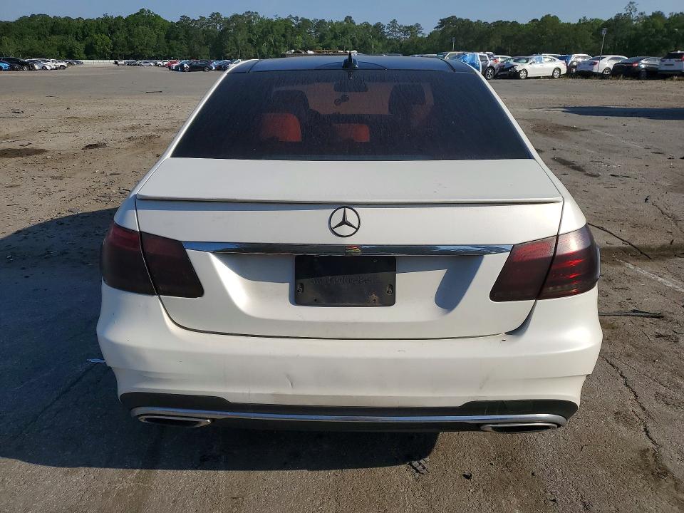 2016 Mercedes-benz E-klasse VIN WDDHF5KB0GB283419 COPART salvage auction — WATER/FLOOD, Tx - Salvage Title-Flood Damage, sold $1,650 on 2026-07-16 (photo 6)