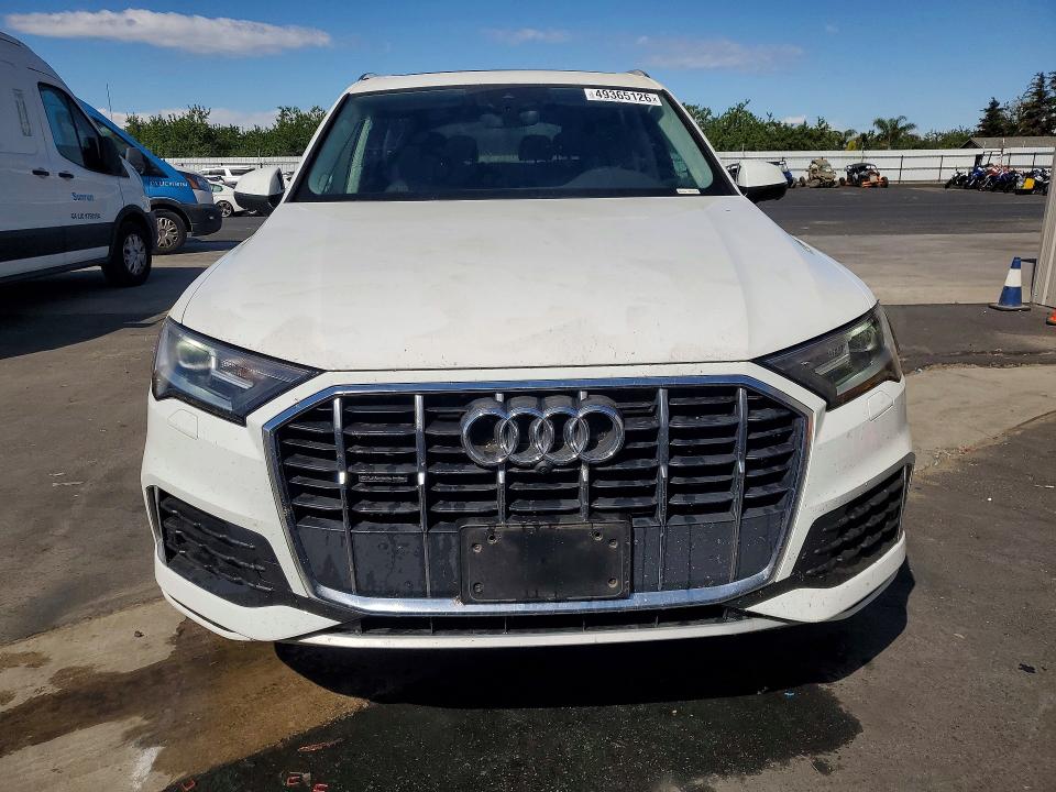 2021 Audi Q7 VIN WA1LJAF72MD041470 COPART salvage auction — SIDE, CA - SALVAGE CERTIFICATE, sold $19,100 on 2026-07-13 (photo 5)