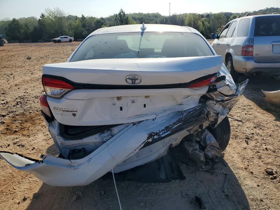 2021 Toyota Corolla VIN 5YFEPMAE4MP240957 COPART salvage auction — REAR END, NC - SALVAGE CERTIFICATE OF TITLE, sold $1,950 on 2026-07-27 (photo 6)