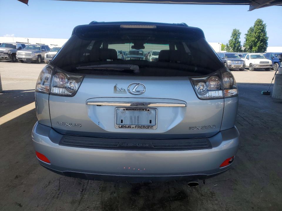 2005 Lexus Rx 330 VIN JTJHA31U650084316 COPART salvage auction — FRONT END, Ca - Salvage Certificate, sold $1,600 on 2026-07-02 (photo 6)