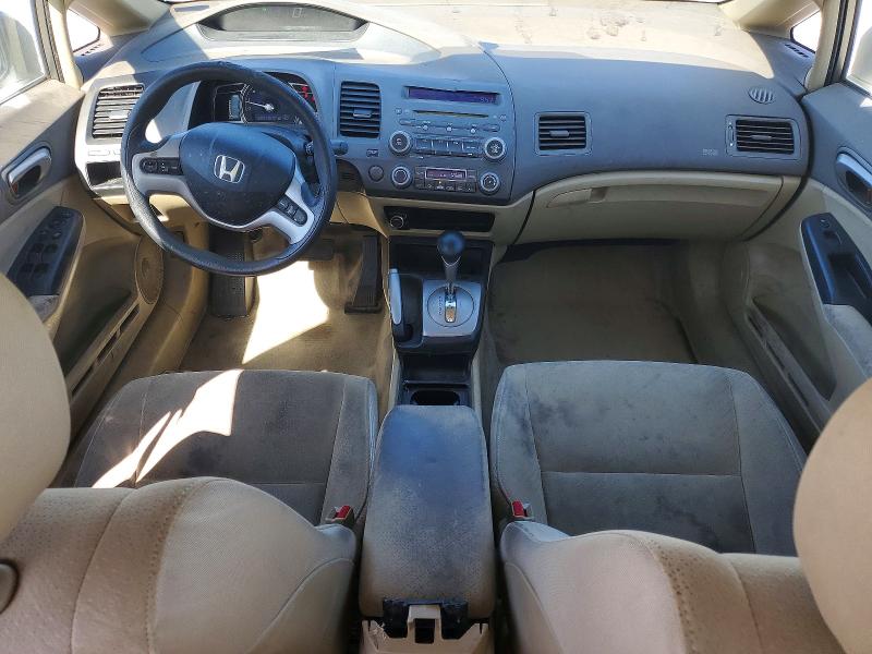 2008 Honda Civic hybrid VIN JHMFA36288S011487 COPART salvage auction — MINOR DENT/SCRATCHES, Nc - Certificate Of Title, sold $475 on 2026-07-13 (photo 8)
