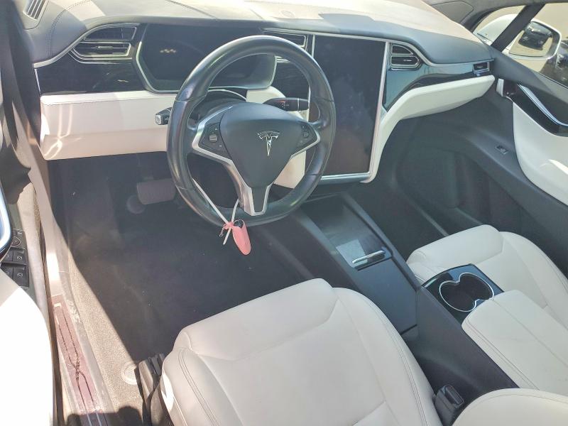 2017 Tesla Model x VIN 5YJXCDE28HF066767 COPART salvage auction — SIDE, Ca - Salvage Certificate, sold $7,000 on 2026-07-08 (photo 8)
