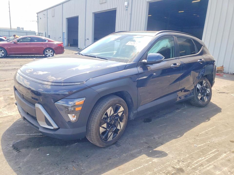 2024 Hyundai Kona VIN KM8HC3AB7RU132704 COPART salvage auction — SIDE, FL - CERTIFICATE OF DESTRUCTION, sold $15 on 2026-07-29 (photo 1)