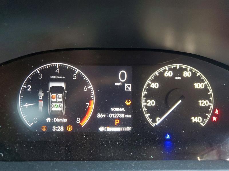 2025 Honda Hr-v VIN 3CZRZ1H73SM721878 COPART salvage auction — FRONT END, Fl - Cert Of Title Slvg Rebuildable, sold $9,300 on 2026-07-30 (photo 9)