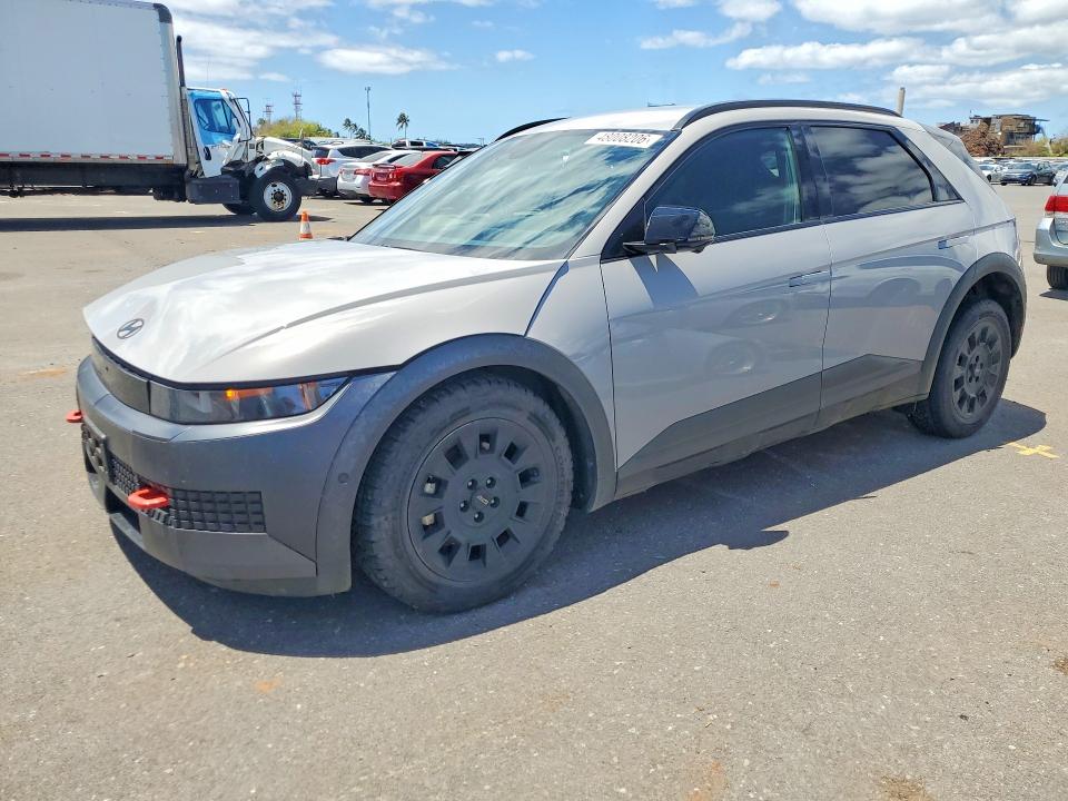 2025 Hyundai Ioniq 5 VIN 7YAKPDDC1SY009108 COPART salvage auction — FRONT END, Hi - Certificate Of Title, sold $2,150 on 2026-07-20 (photo 1)