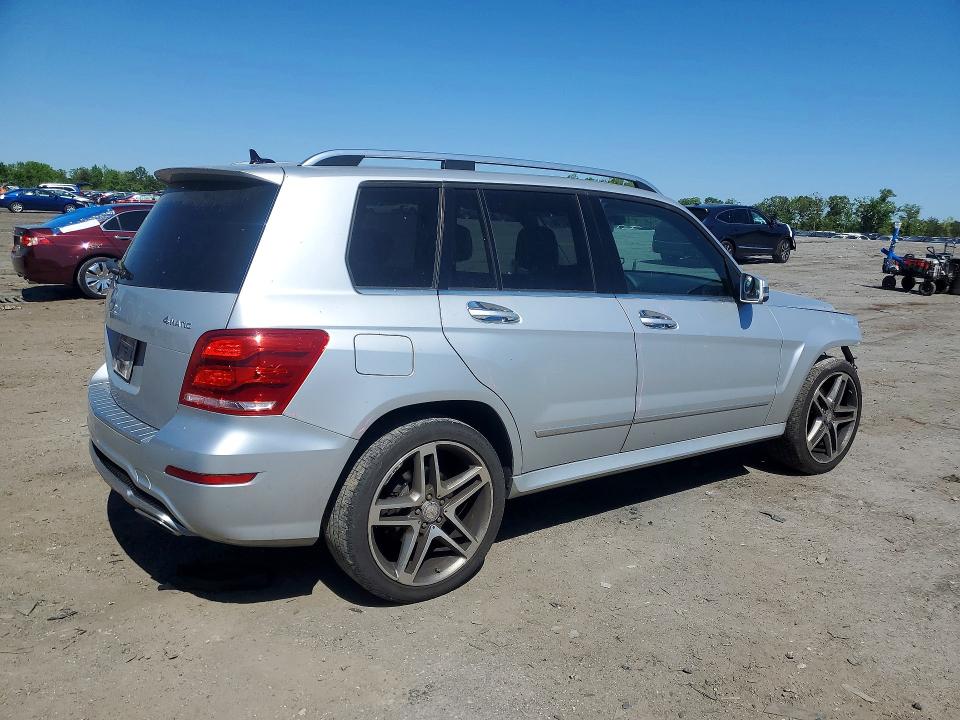 2013 Mercedes-benz Glk-klasse VIN WDCGG8JB3DG082693 COPART salvage auction — FRONT END, Salvage Title, sold $3,100 on 2026-08-19 (photo 3)