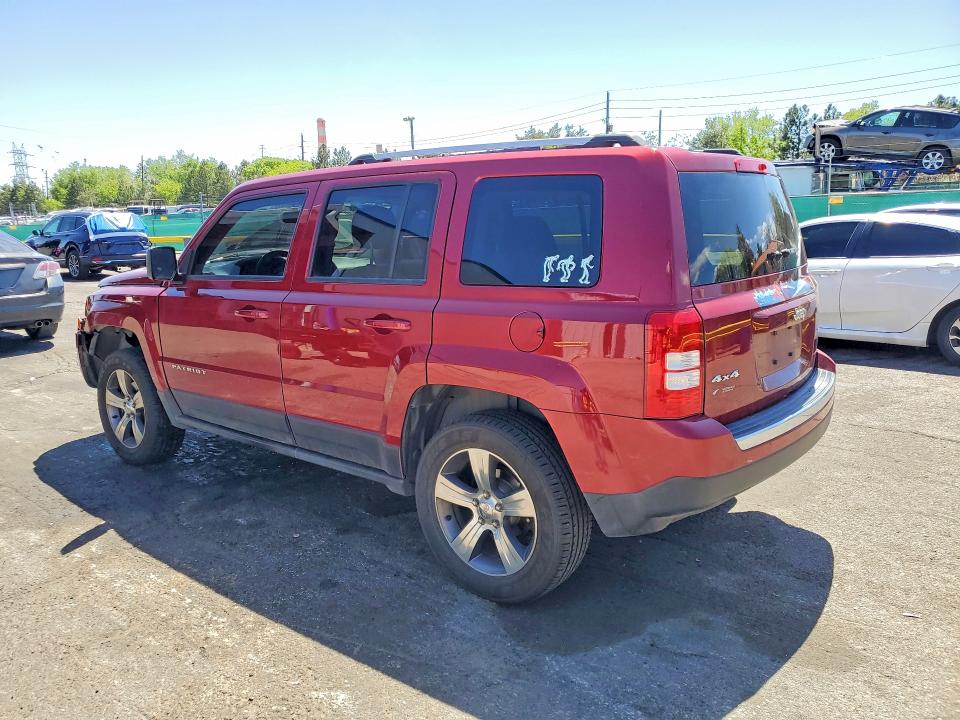 2016 Jeep Liberty (patriot) VIN 1C4NJRFB1GD709202 COPART salvage auction — FRONT END, CO - PUBLIC - SALVAGE TITLE, sold $1,300 on 2026-07-02 (photo 2)