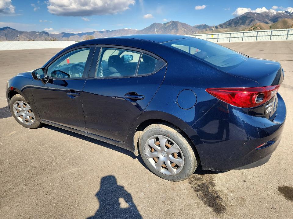 2015 Mazda 3 VIN JM1BM1T70F1261675 COPART salvage auction — FRONT END, Ut - Salvage Certificate, sold $1,350 on 2026-07-24 (photo 2)