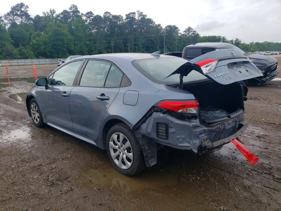 2022 Toyota Corolla VIN 5YFEPMAE6NP330662 COPART salvage auction — REAR END, La - Cert Of Title-Salvage, sold $5,600 on 2026-07-10 (photo 2)