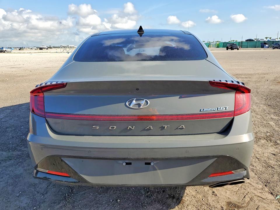 2020 Hyundai Sonata VIN 5NPEH4J29LH050604 COPART salvage auction — FRONT END, Salvage Title, sold $7,300 on 2026-07-13 (photo 6)