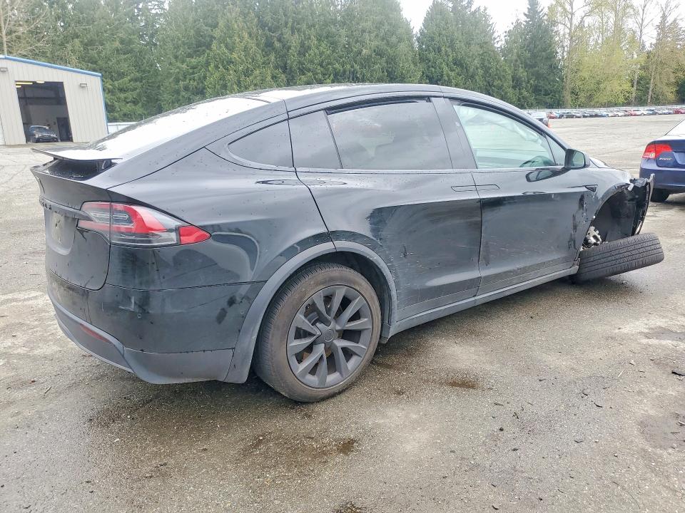 2021 Tesla Model x VIN 5YJXCBE58MF326805 COPART salvage auction — FRONT END, Wa - Bill Of Sale, sold $1,100 on 2026-07-27 (photo 3)
