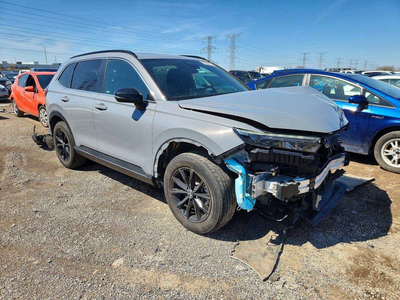 2023 Honda CR-V VIN 5J6RS6H58PL002117 COPART salvage auction — Front End, IL - SALVAGE CERTIFICATE, sold $8,800 on 2026-07-02 (photo 4)