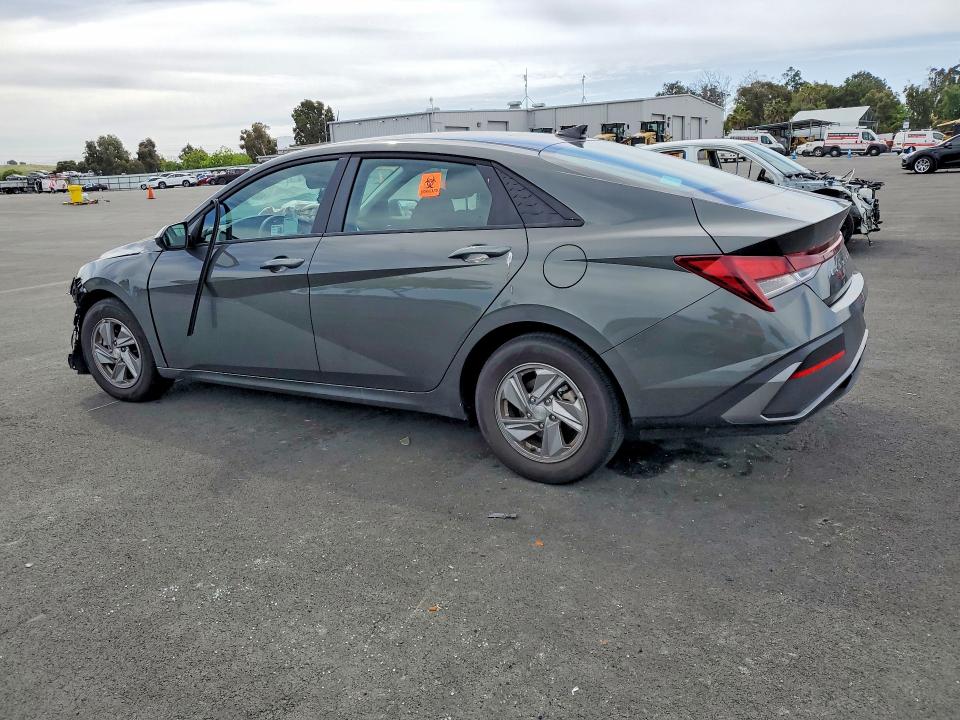 2025 Hyundai Elantra VIN KMHLL4DG1SU086042 COPART salvage auction — FRONT END, Ca - Salvage Certificate, sold $4,050 on 2026-07-06 (photo 2)