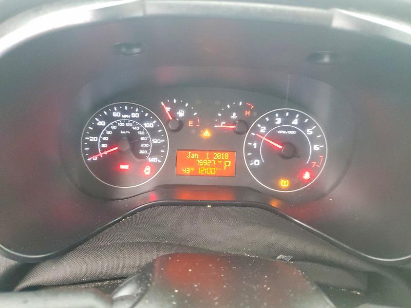 2022 Ram Promaster city VIN ZFBHRFAB1N6Y18789 COPART salvage auction — FRONT END, Ny - Mv-907A Salvage Certificate, sold $7,800 on 2026-07-28 (photo 9)