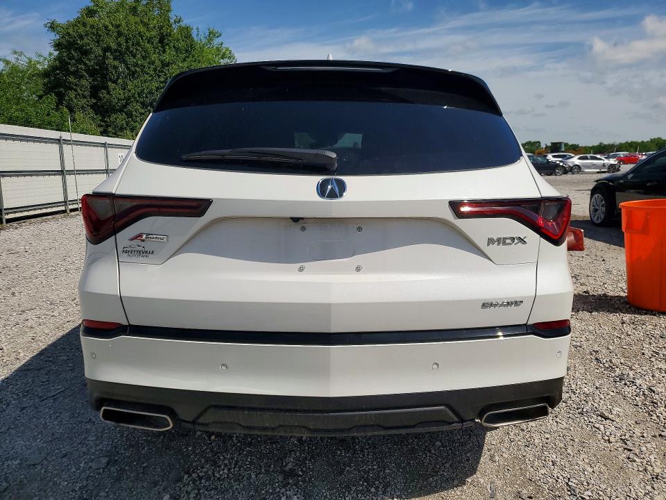 2025 Acura Mdx VIN 5J8YE1H09SL031622 COPART salvage auction — FRONT END, Ar - Cert Of Title-Salvage, sold $80 on 2026-07-22 (photo 6)