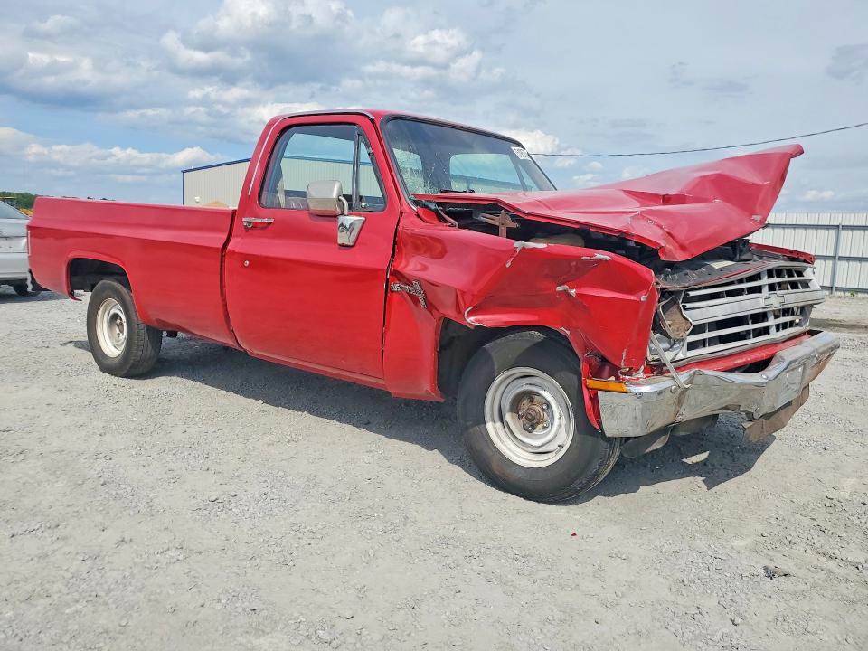 1987 Chevrolet R10 VIN 1GCDR14H5HF383648 COPART salvage auction — FRONT END, Nc - Salvage Certificate Of Title, sold $1,200 on 2026-07-29 (photo 4)