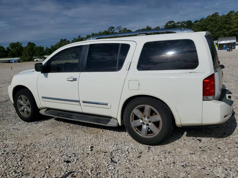 2011 Nissan Armada VIN 5N1BA0NF3BN618479 COPART salvage auction — SIDE, Tx - Certificate Of Title, sold $550 on 2026-07-02 (photo 2)